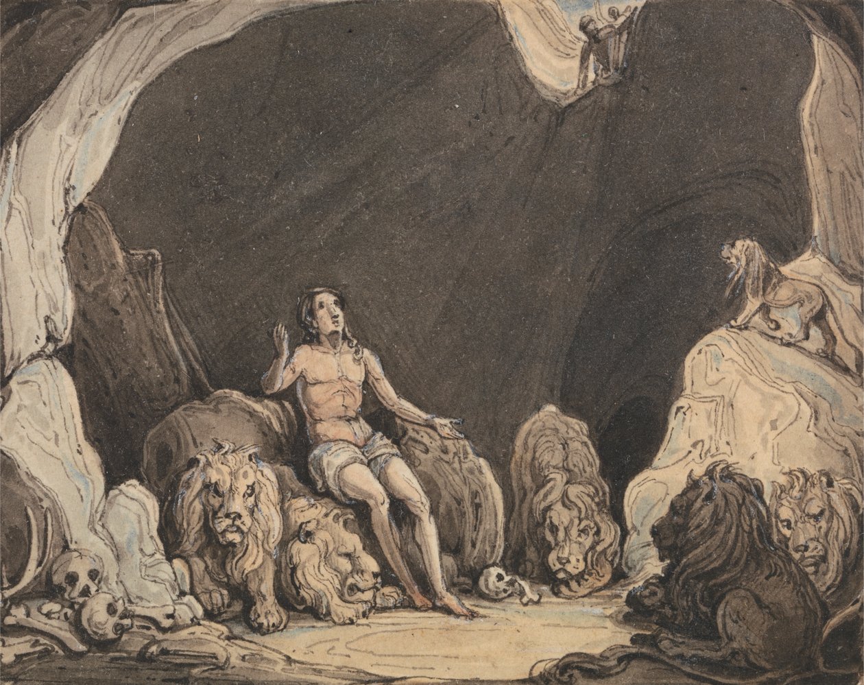 Daniel i lejonhålan av John Martin