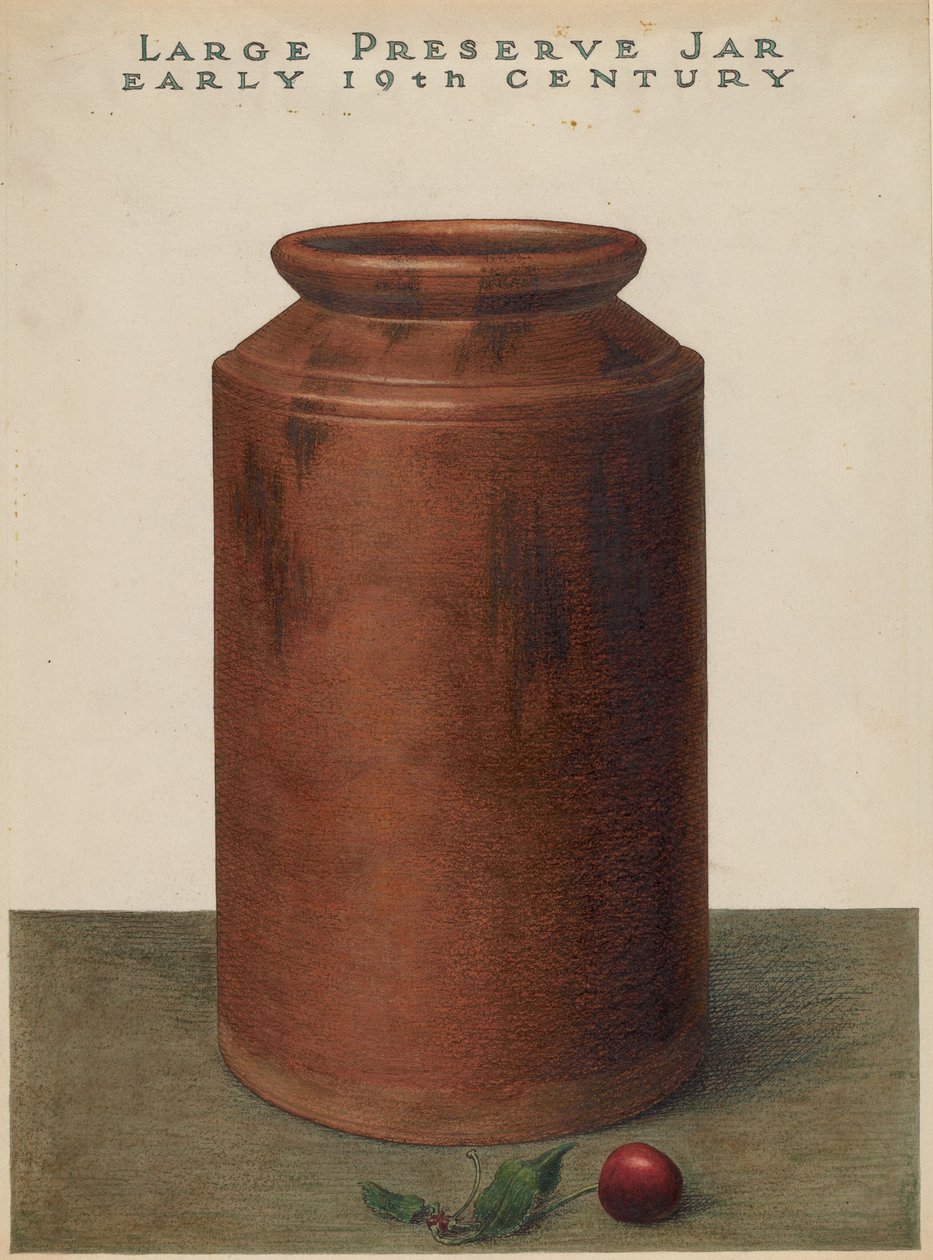 Preserve Jar, ca. 1936. av John Matulis