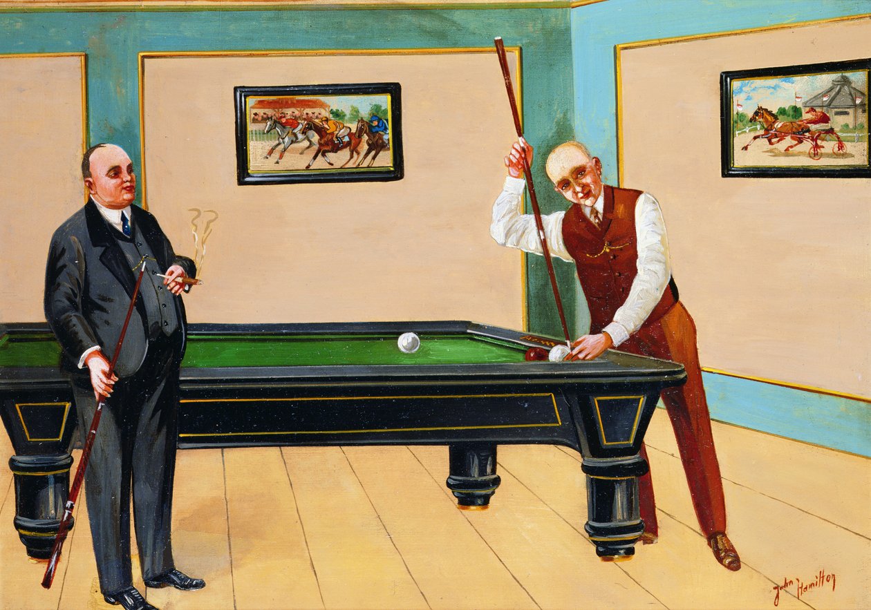 Billardmatchen av John McLure Hamilton