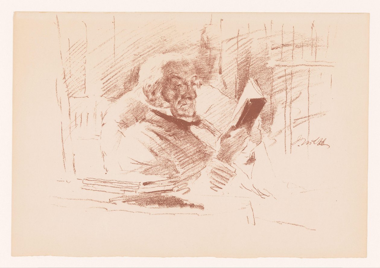 Porträtt av Mr Gladstone av John Mc Lure Hamilton