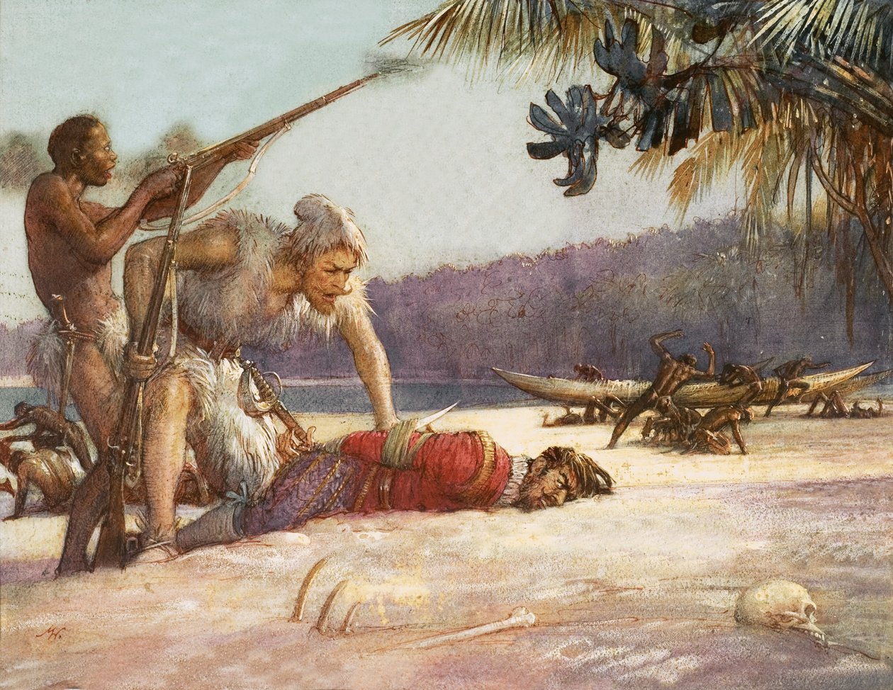 Robinson Crusoe av John Millar Watt