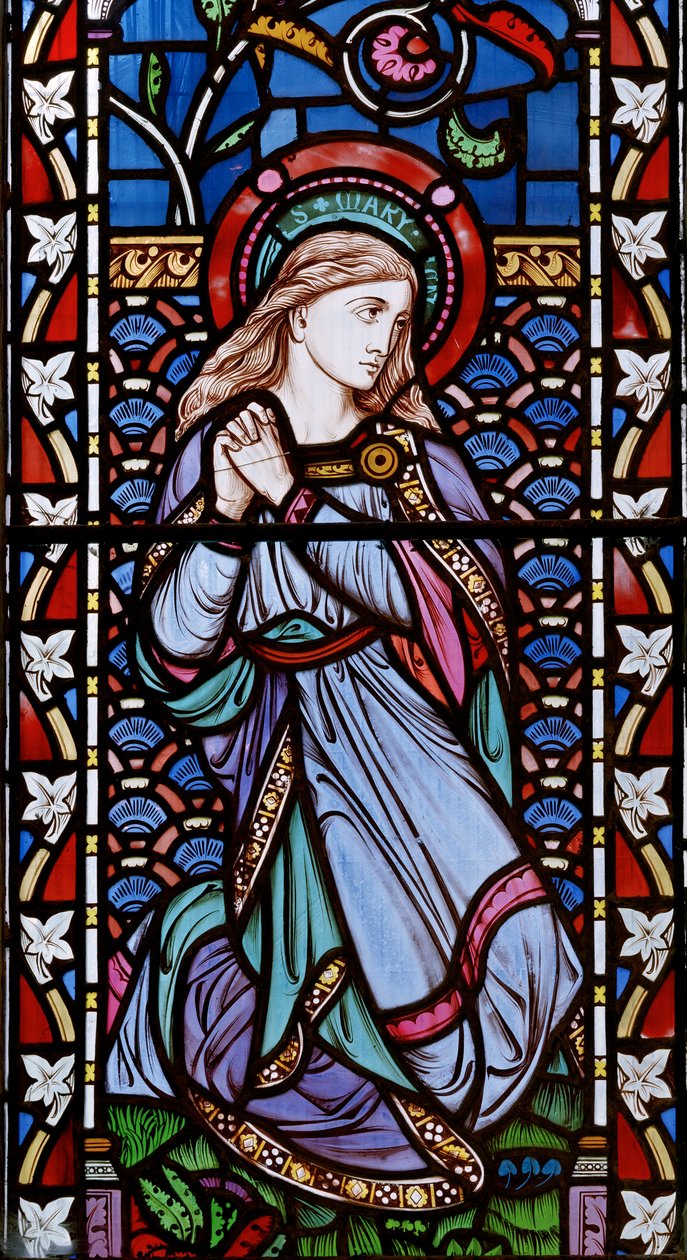 Lazarus Sister, ca 1861 (målat glas) av John Millner Allen