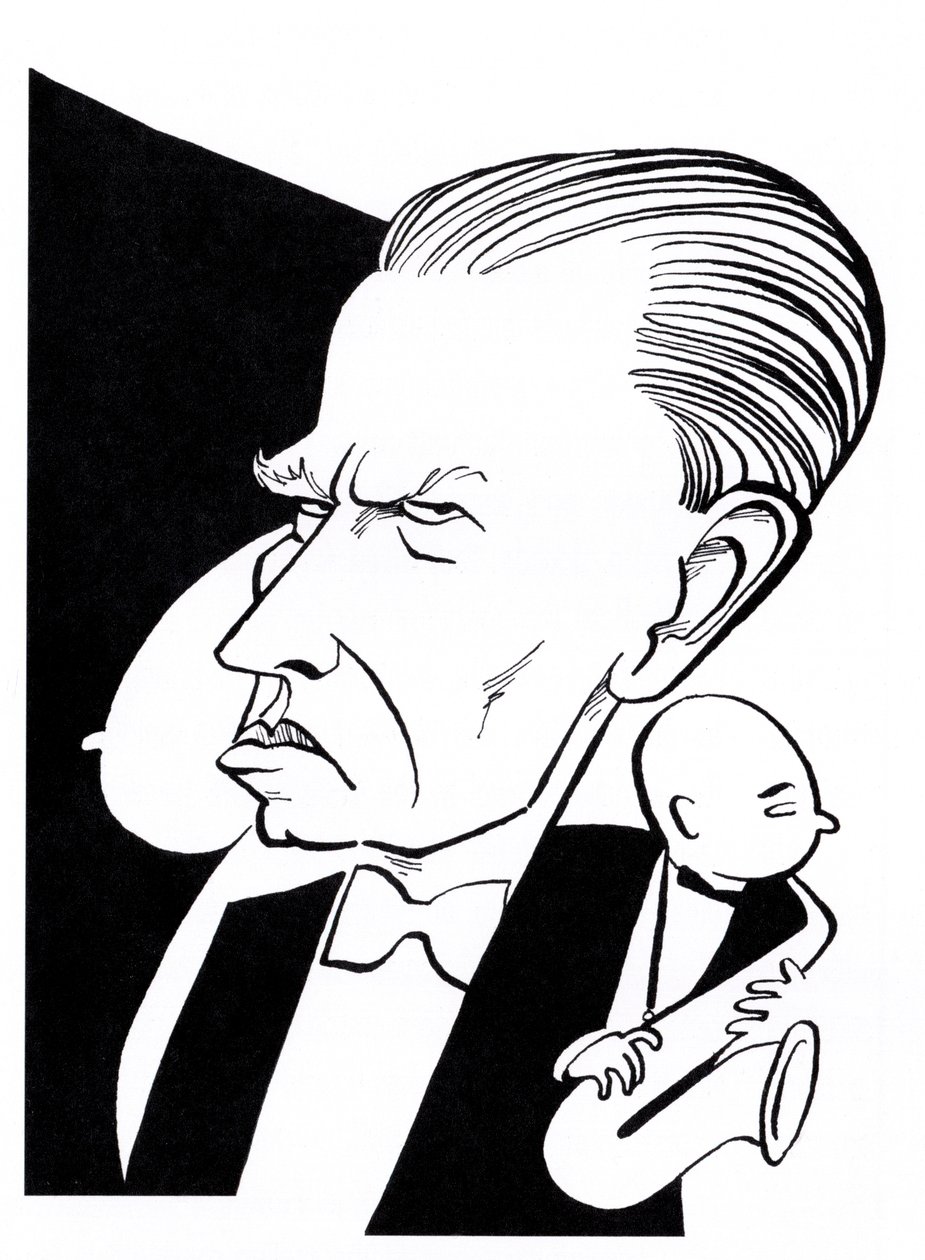 Otto Dix, karikatyrer av John Minnion