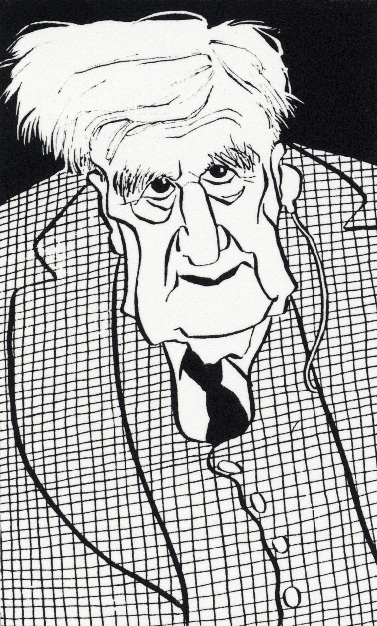 Ralph Vaughan Williams - karikatyr av John Minnion