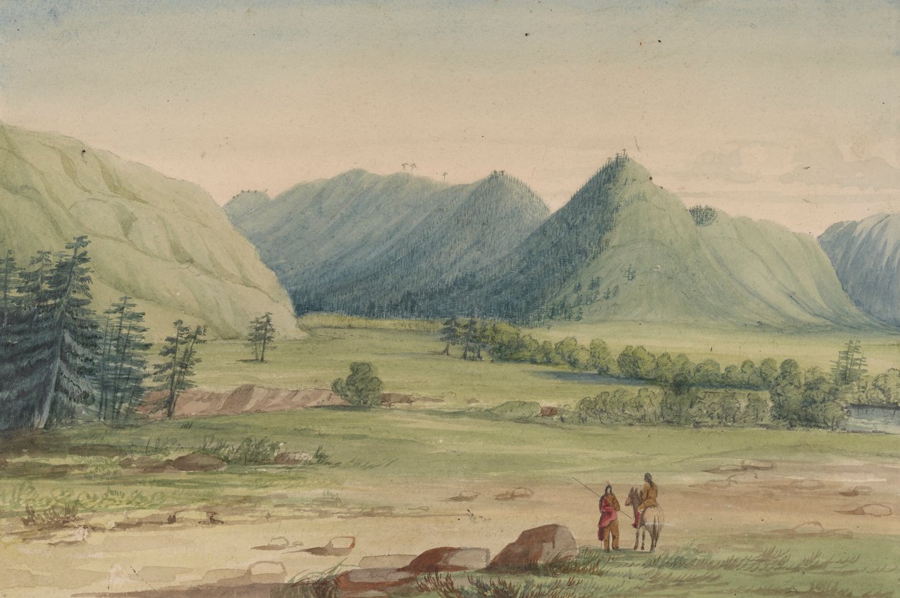Hell Gate- Ingång till Cadotte av John Mix Stanley