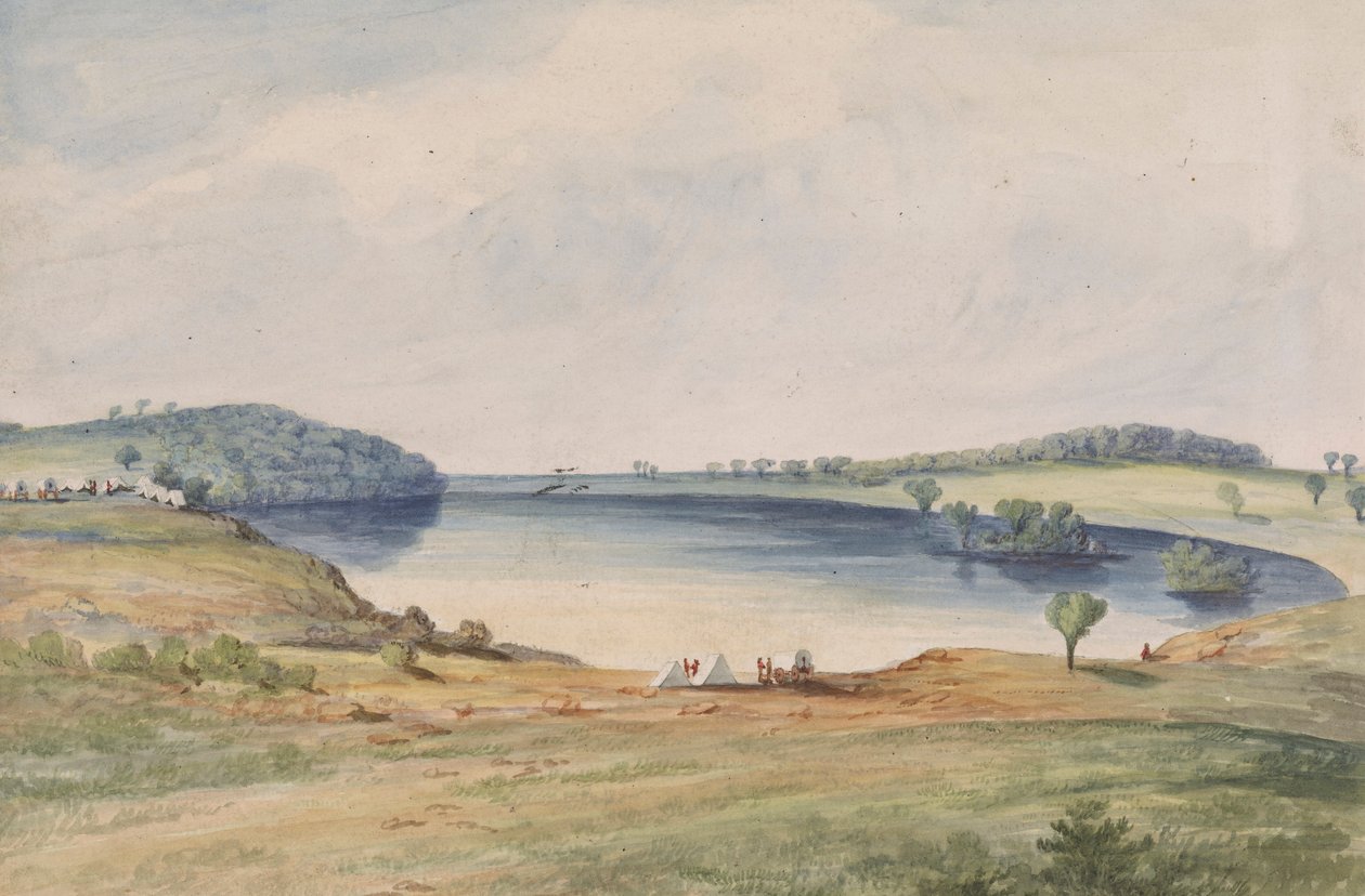 Pike Lake M.T. av John Mix Stanley