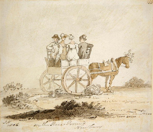 På Raceground, Newbury av John Nixon