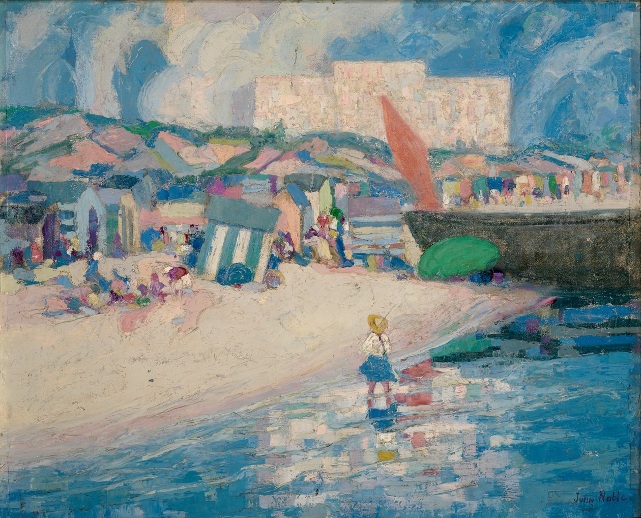 Low Tide recto av 1929.6.79B, ca. 1925-1929. av John Noble