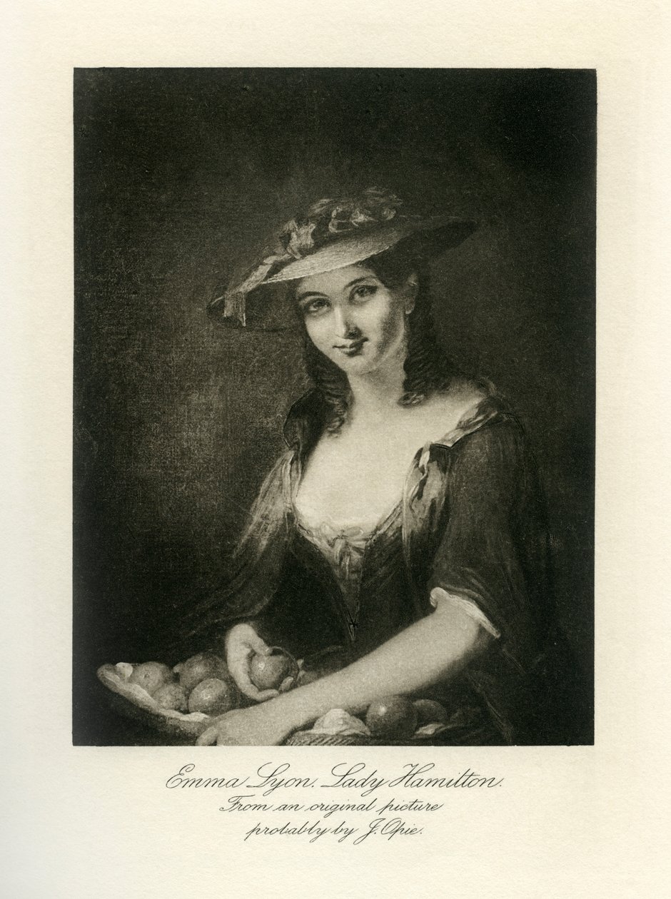 Emma Lady Hamilton av John Opie