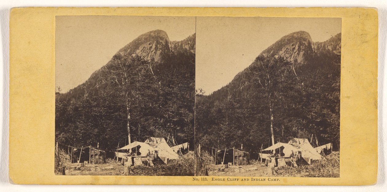 Eagle Cliff och Indian Camp. av John P. Soule