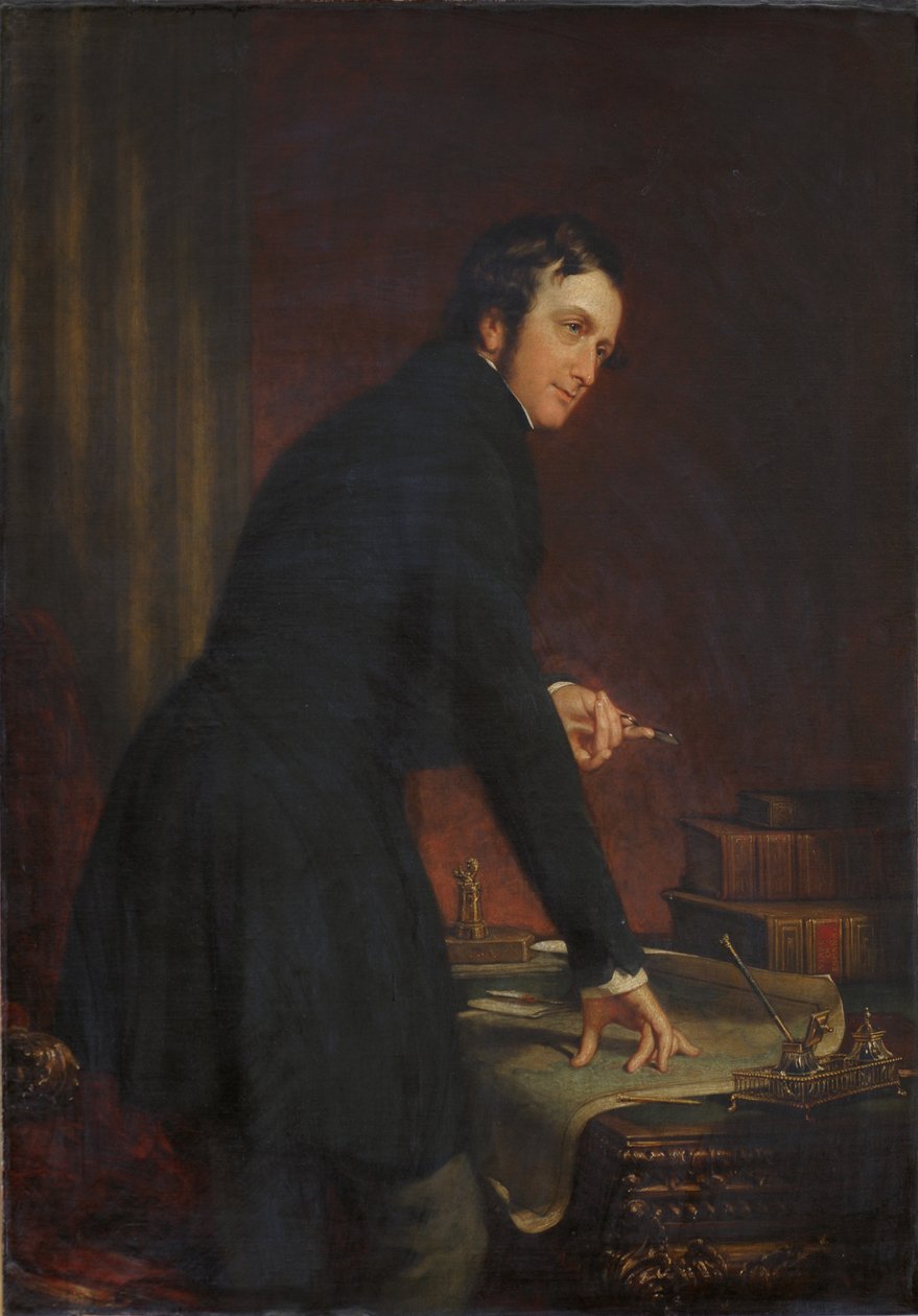 Philip Henry Stanhope, 5:e Earl Stanhope av John Partridge