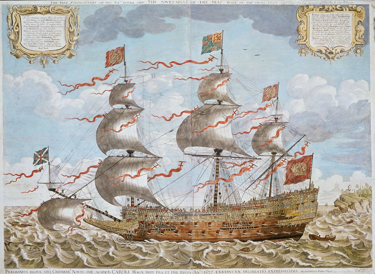 "Sovereign of the Seas" (Br av John Payne