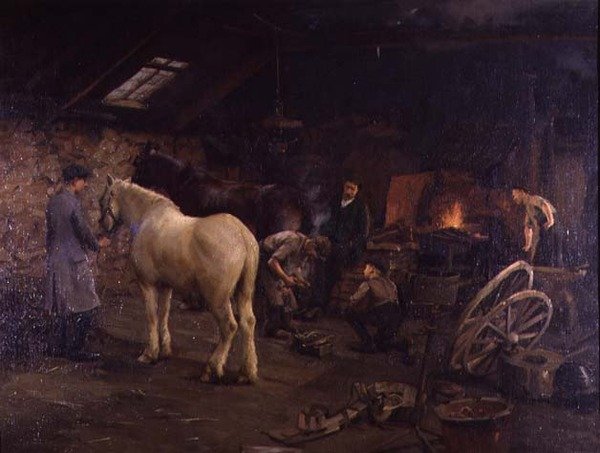 "Väntar på hans tur" av John Percy Cooke