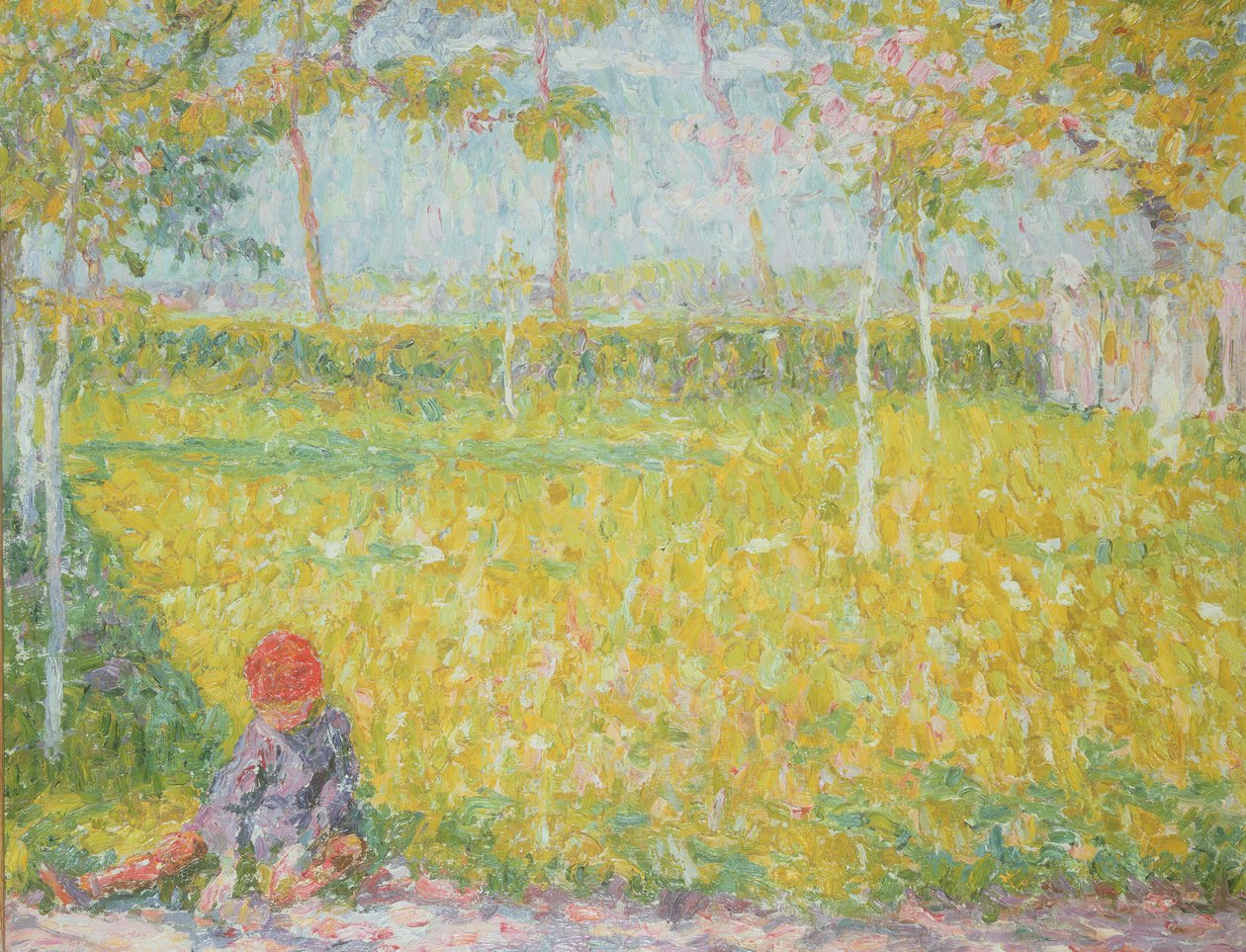 Barn på lek av John Peter Russell