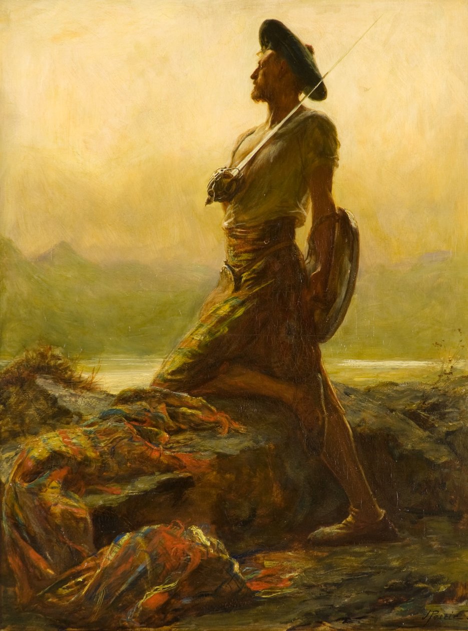 Highland Outpost av John Pettie