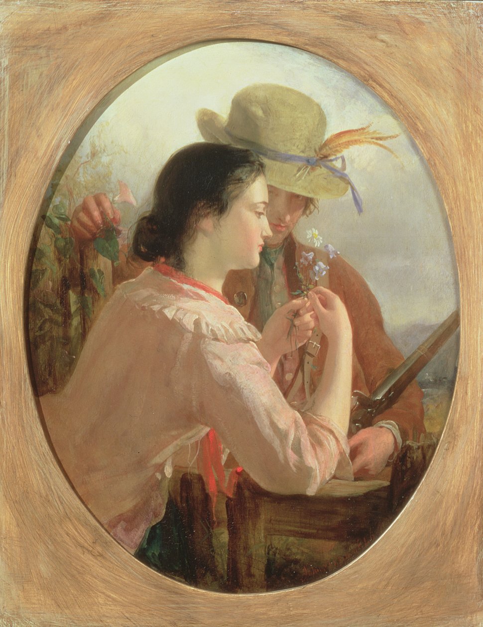 A Lovers Posy, 1846 av John Phillip
