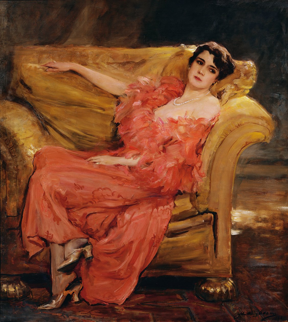 Luise Eisner, senare prinsessan Odescalchi av John Quincy Adams