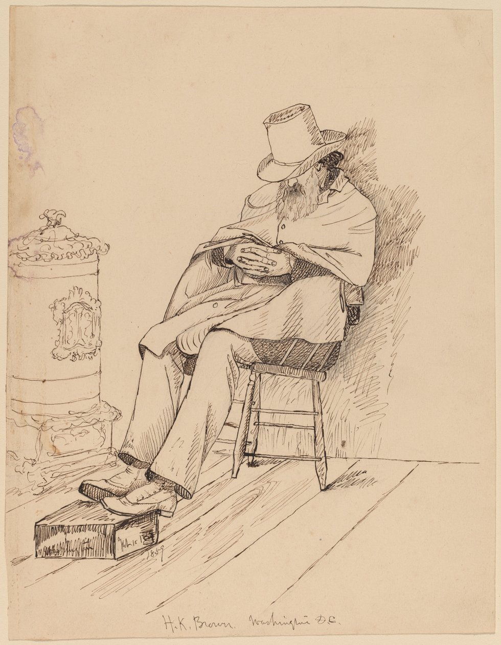 H.K. Brun av John Quincy Adams Ward