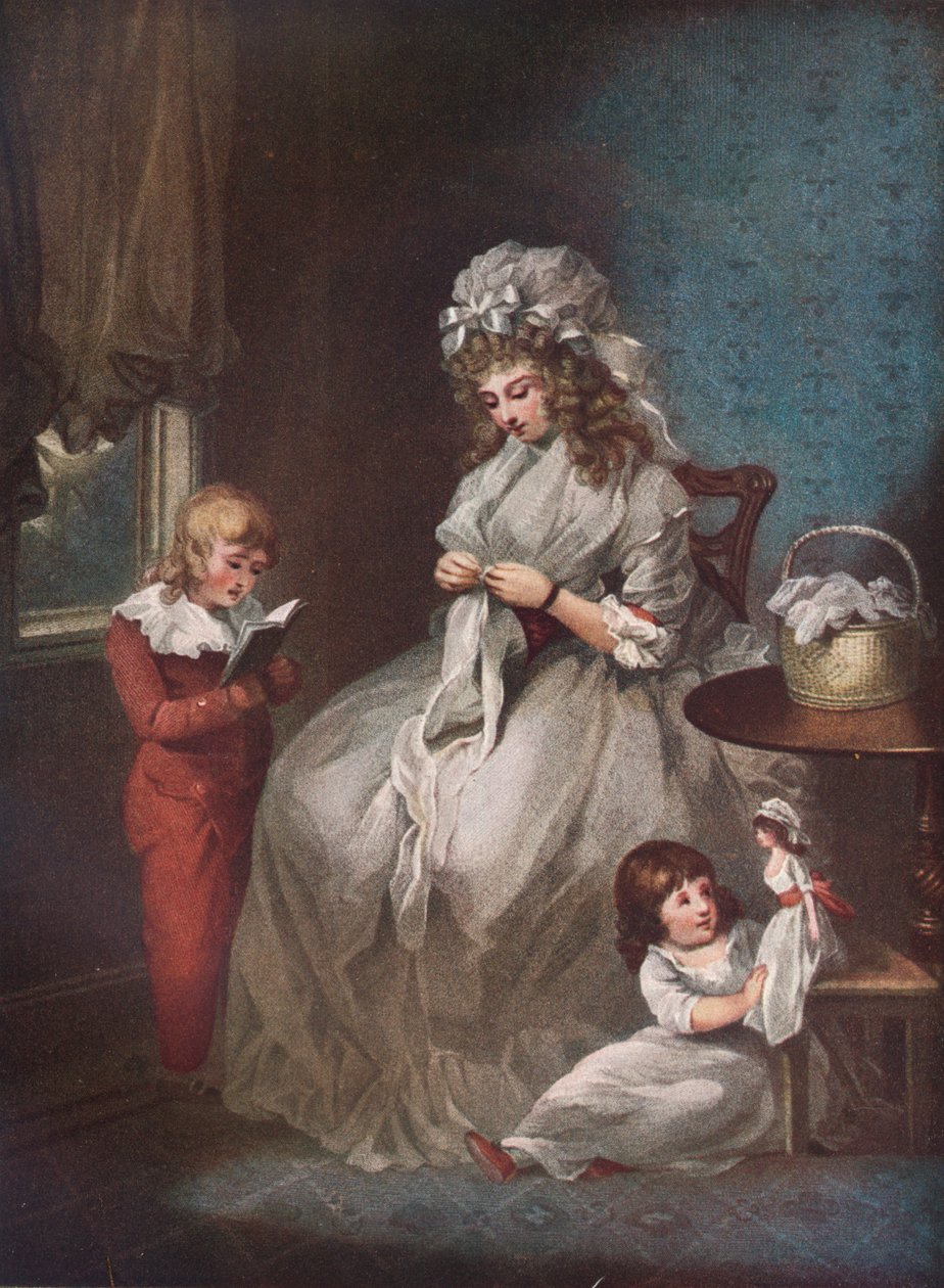 En hustru en gift kvinna, 1791 av John Raphael Smith
