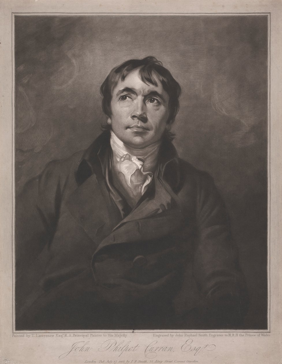 John Philpot Curran av John Raphael Smith