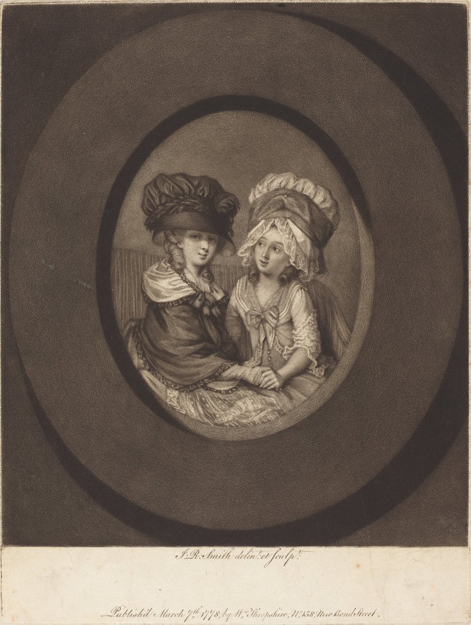 De två vännerna av John Raphael Smith