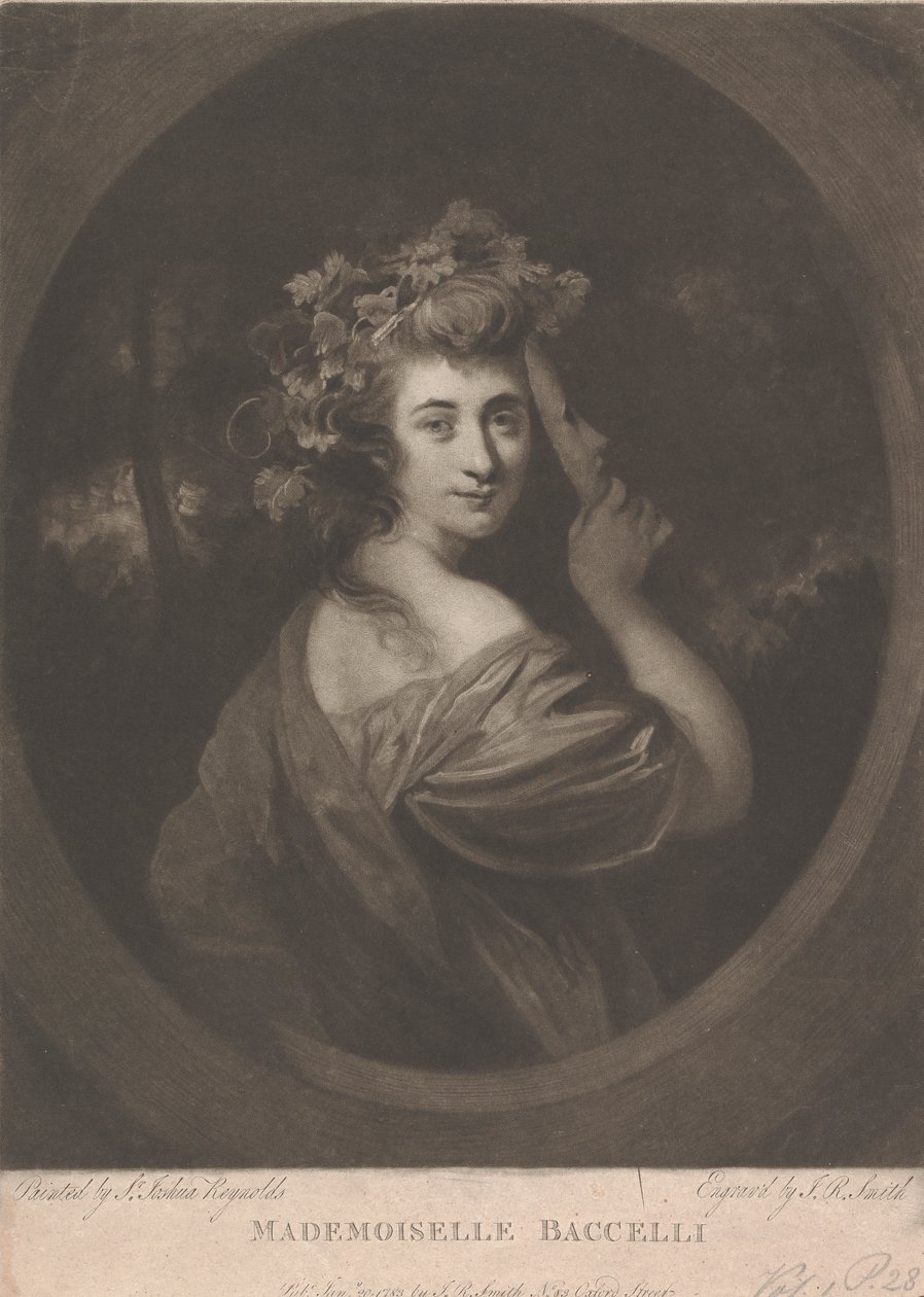Mademoiselle Baccelli av John Raphael Smith