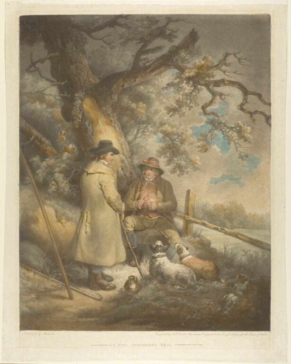 Shepherds måltid av John Raphael Smith
