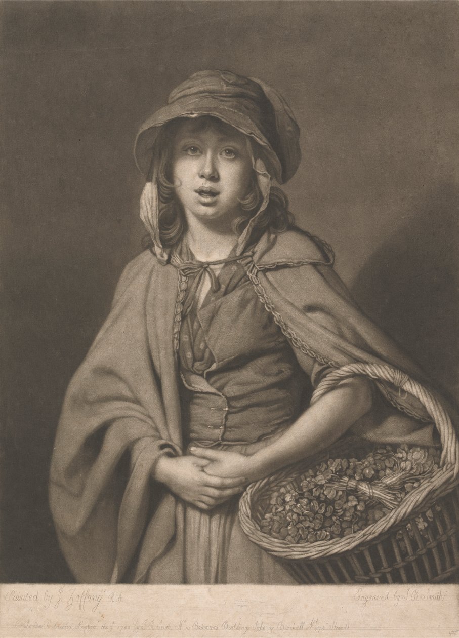 Vattenkrassetjejen av John Raphael Smith