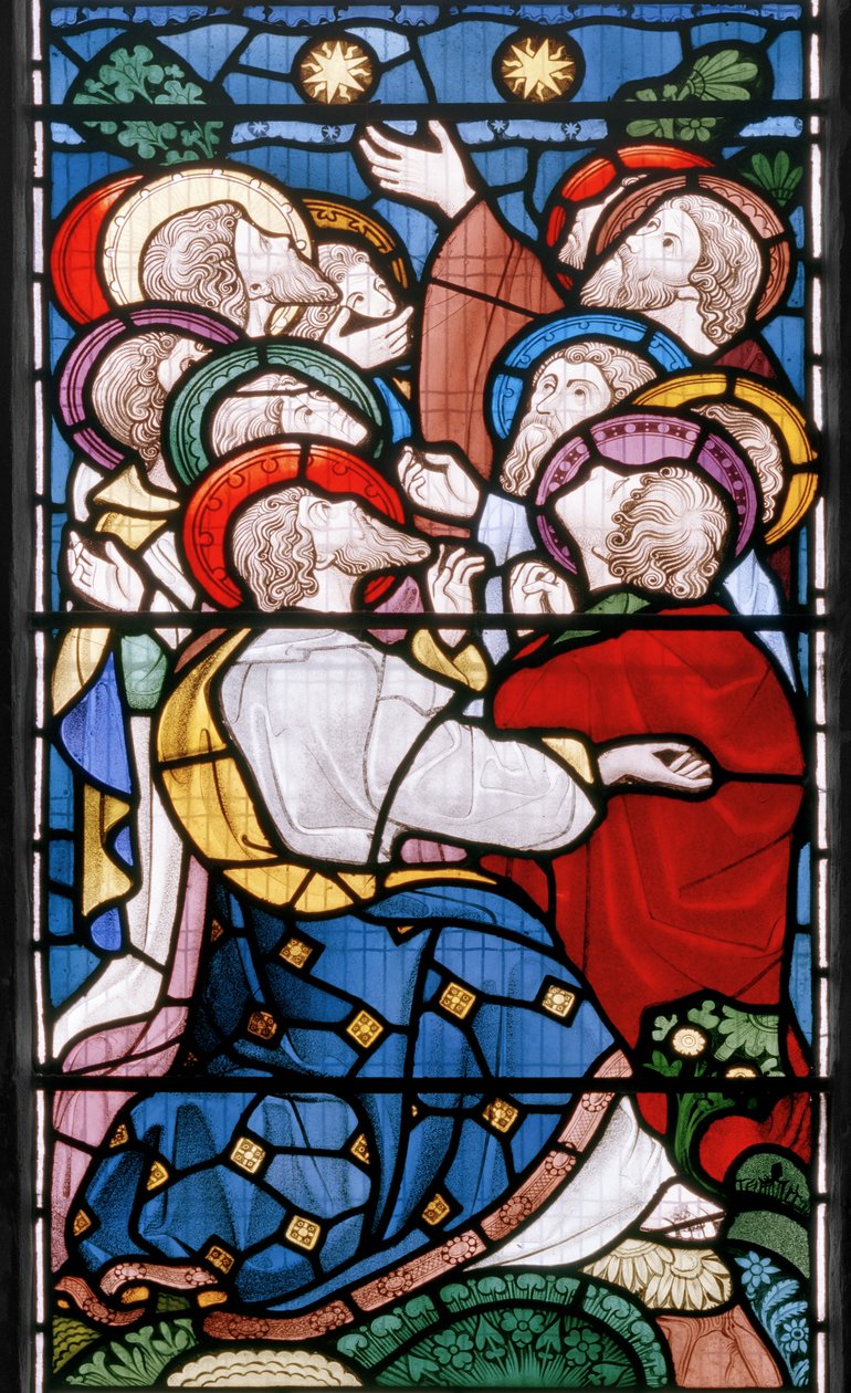 The Ascension, 1862 (målat glas) av John Richard Clayton