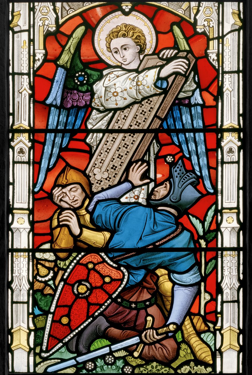 The Resurrection, 1862 (målat glas) av John Richard Clayton