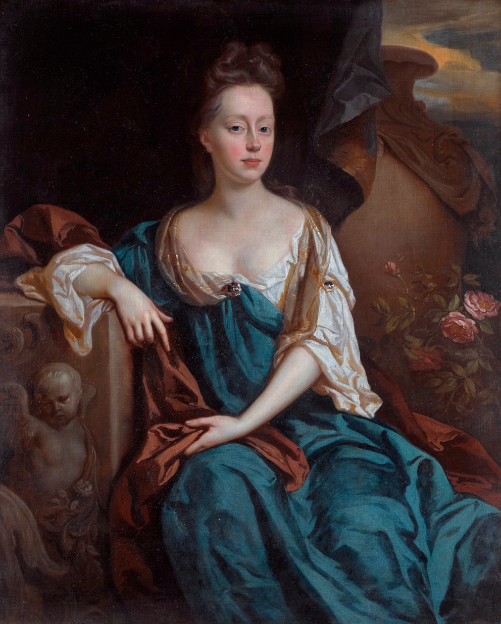 Alice Brownlow född Sherard (1659-1721) av John Riley