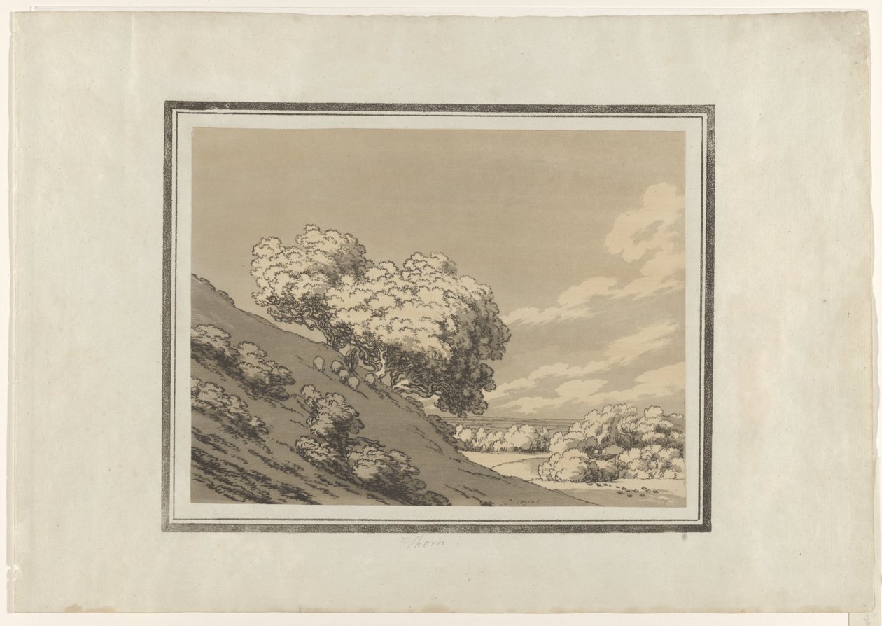 Tagg av John Robert Cozens (signed by artist)