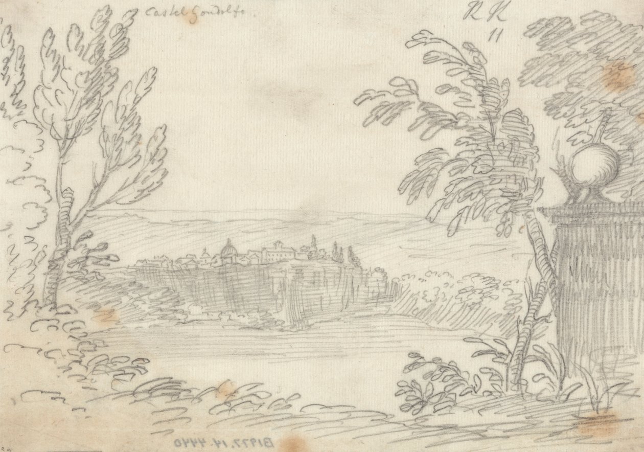 Castelgandolfo av John Robert Cozens