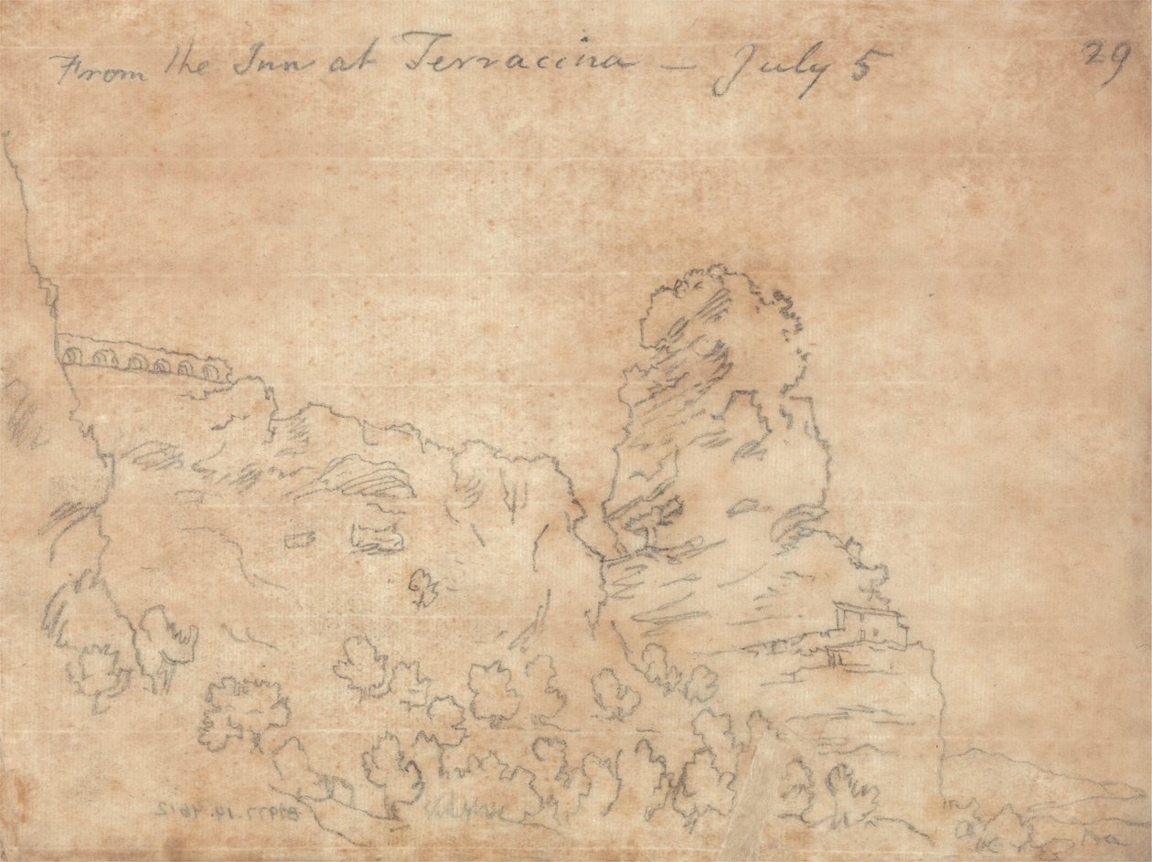 Från Värdshuset på Terracina av John Robert Cozens