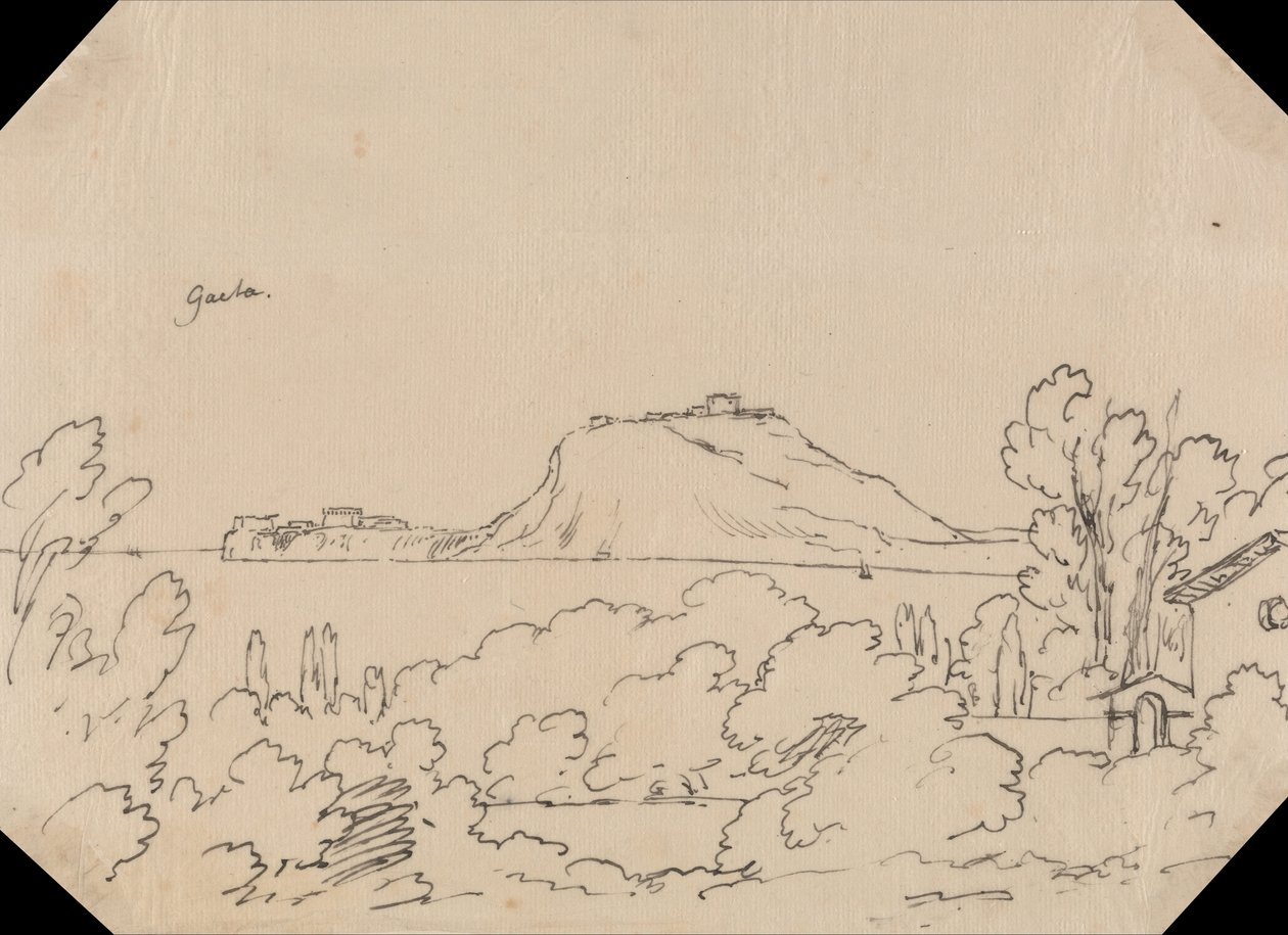 Gaeta av John Robert Cozens