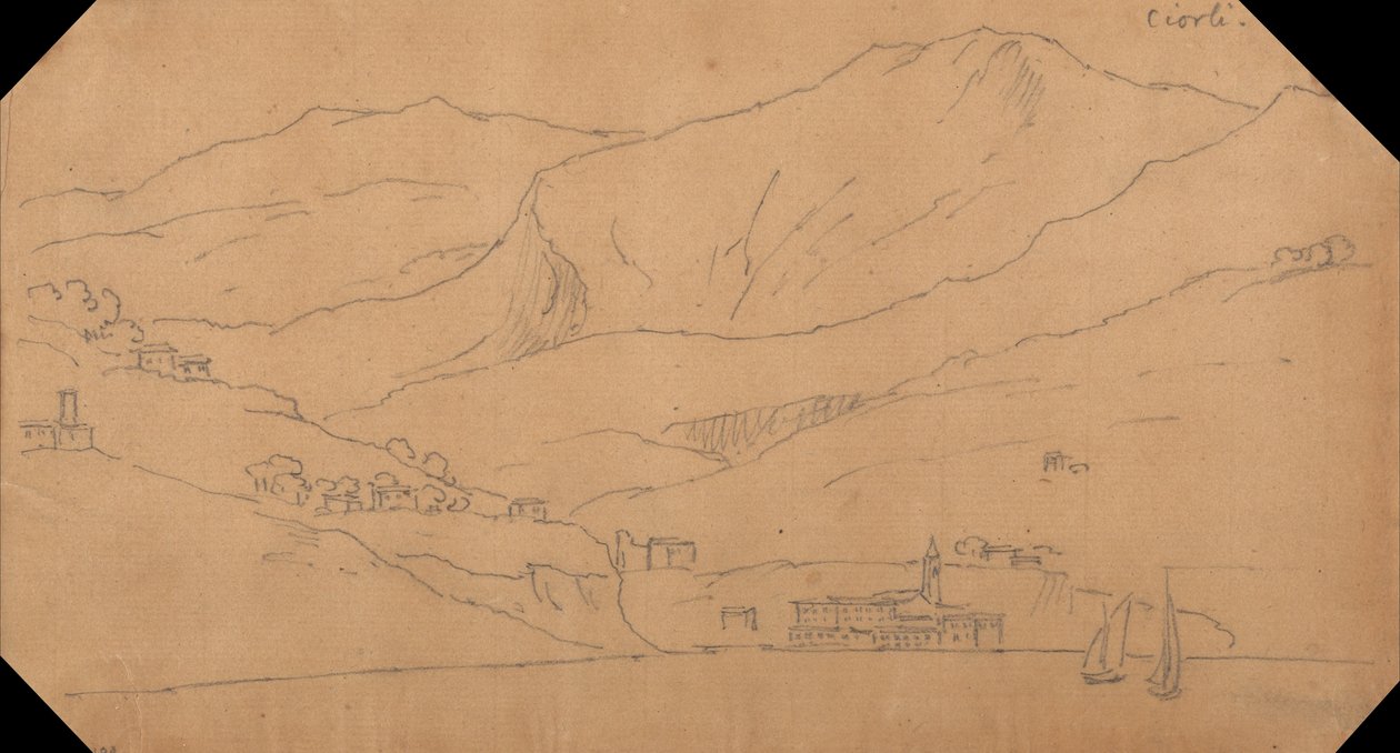 Sirolo av John Robert Cozens