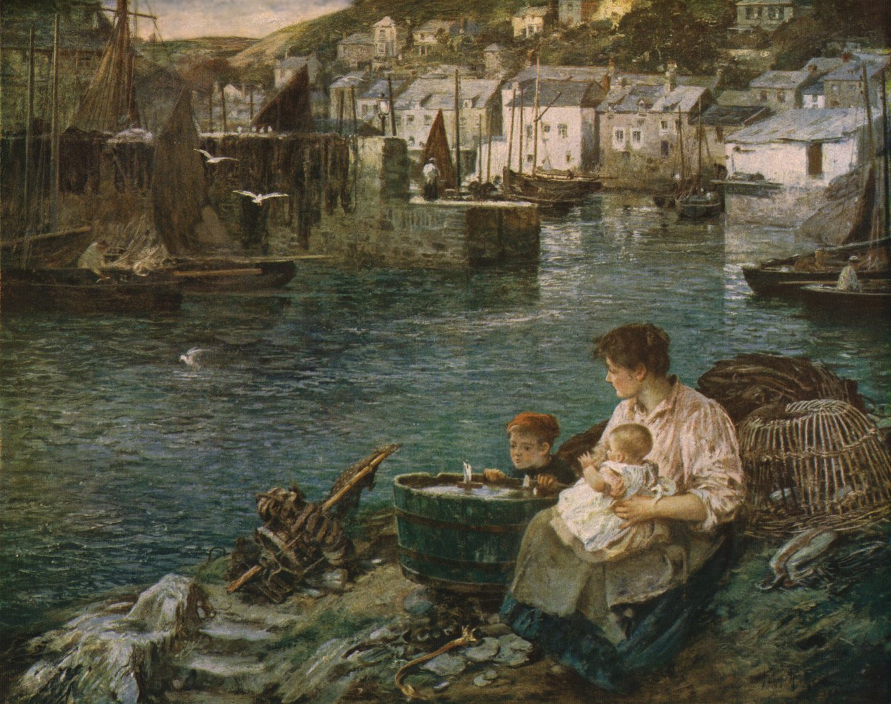 Hemmaskadern, 1903, c1930. av John Robertson Reid
