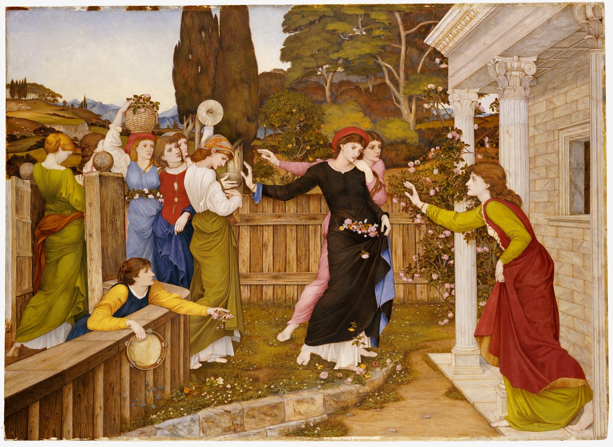 T. Sulamite, Ki.172 av John Roddam Spencer Stanhope