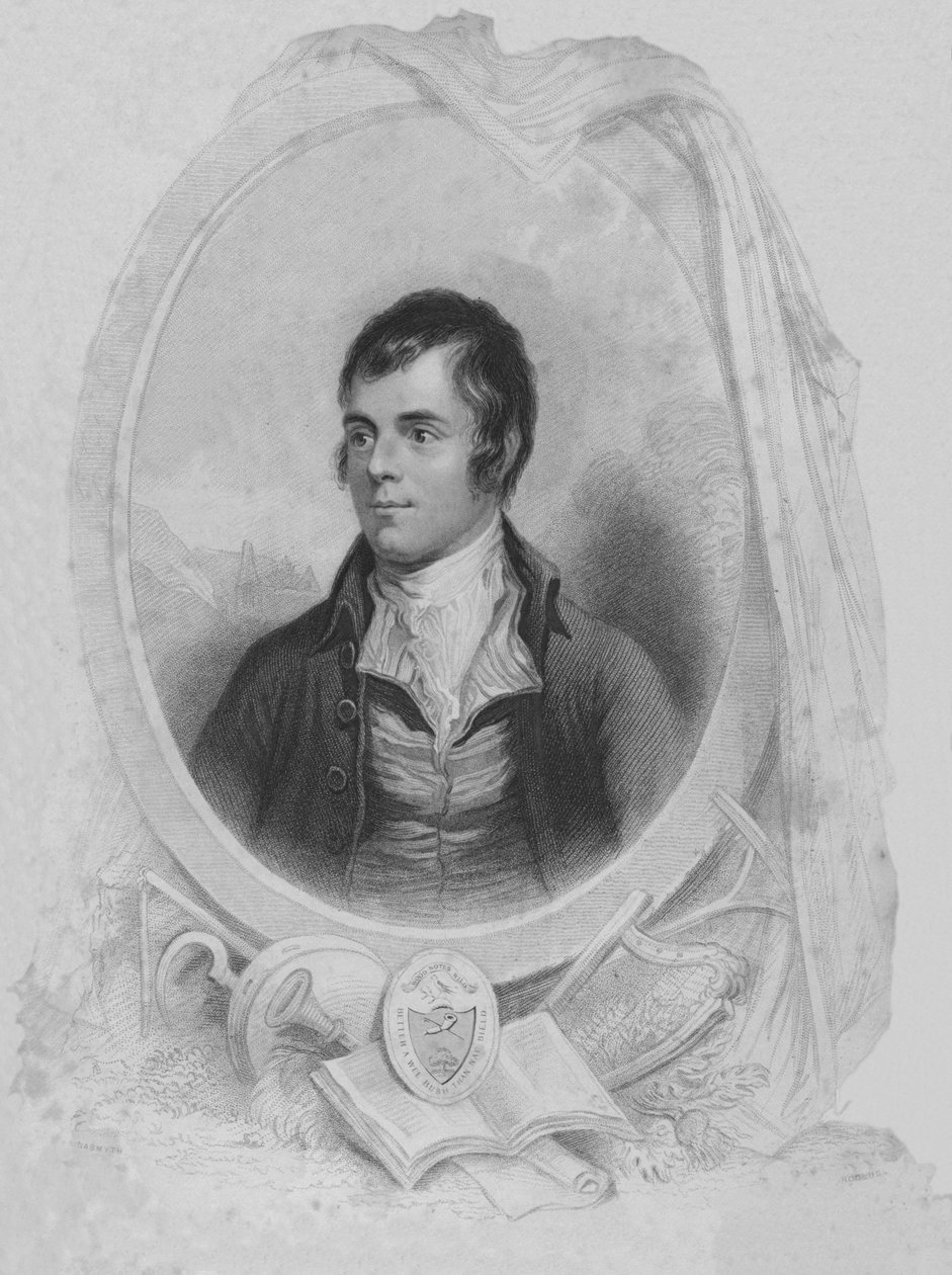 Robert Burns - Poet, 1840 av John Rogers