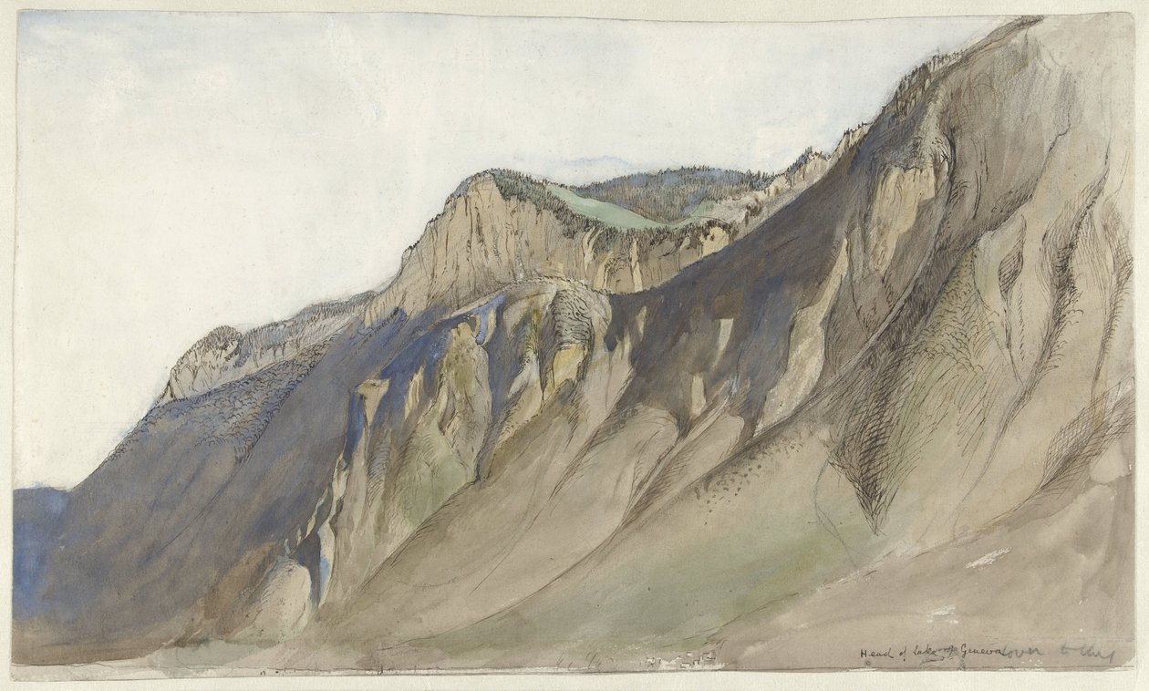 Ridge på Genèvesjön av John Ruskin