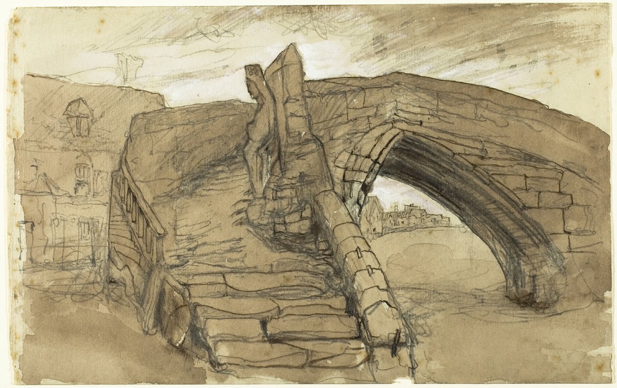 Bro vid Croyland av John Ruskin
