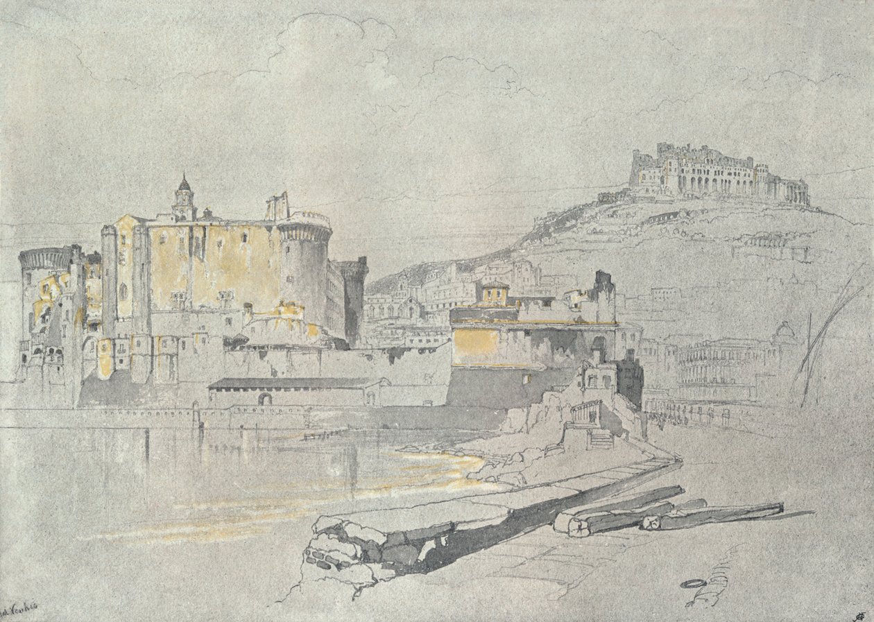 Gamla slottet, c1839-1900, 1903 av John Ruskin