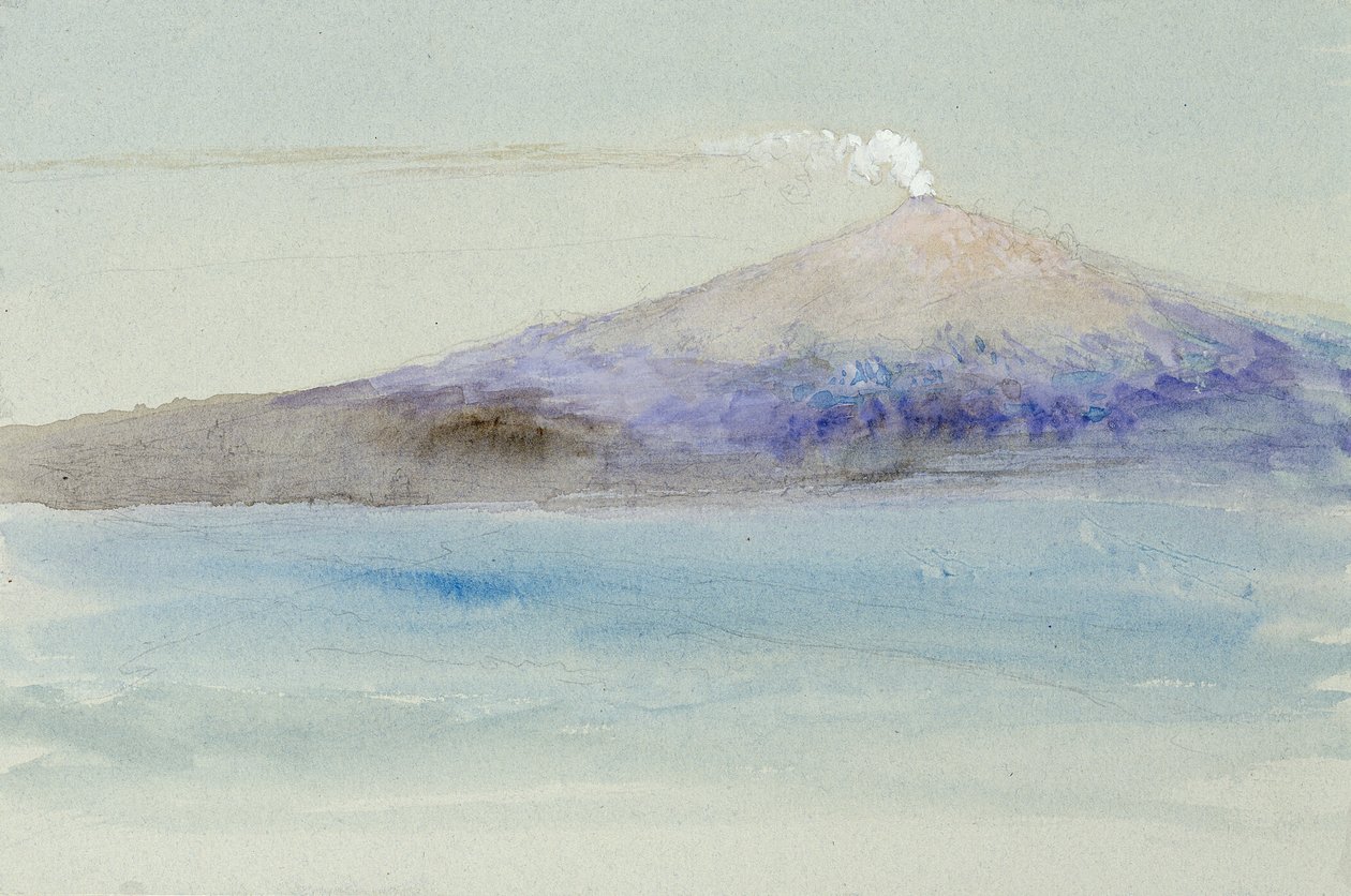 Etna från Taormina av John Ruskin