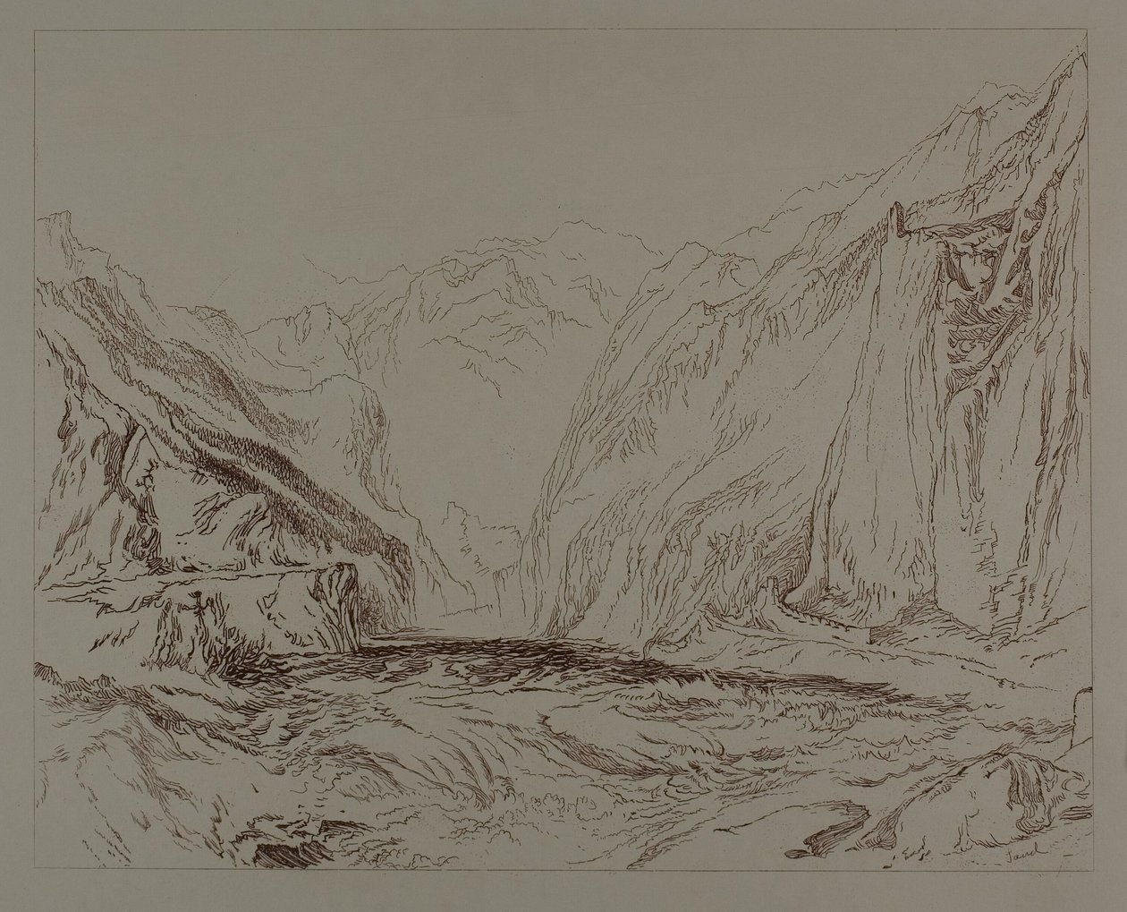 Sandbergsscen av John Ruskin