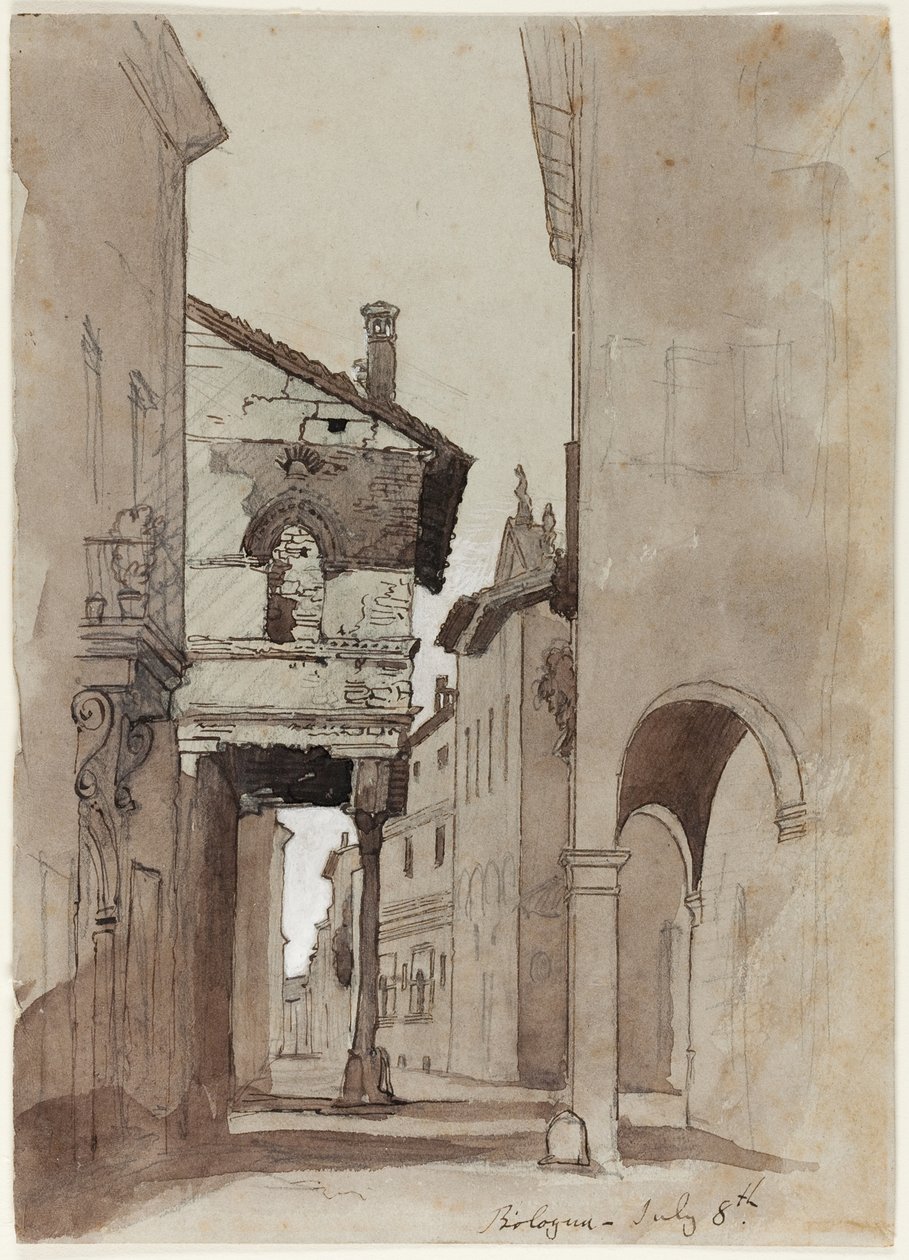 Gata i Bologna av John Ruskin