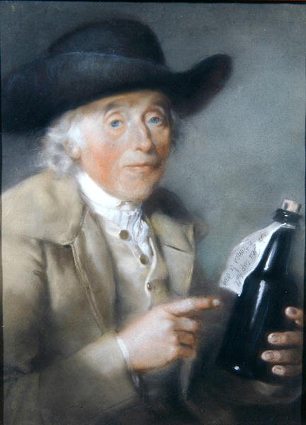 Dr Samuel Villiese från Worplesdon (pastell) av John Russell
