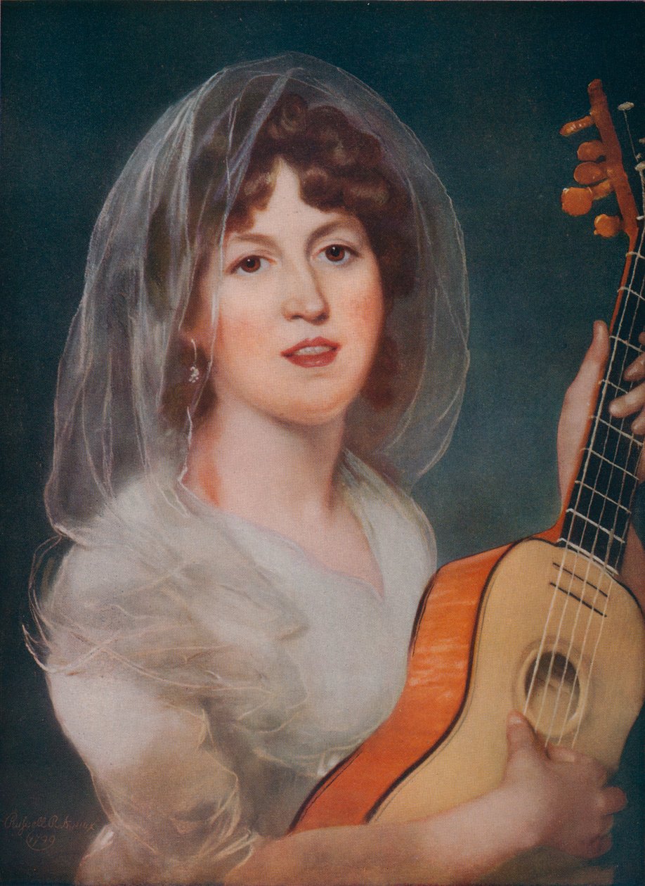 Elizabeth Bannister, 1799 av John Russell