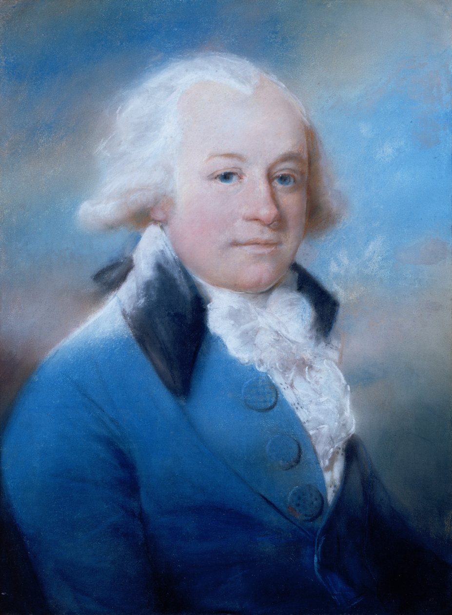 John Webbe Weston från Sutton Place (pastell) av John Russell