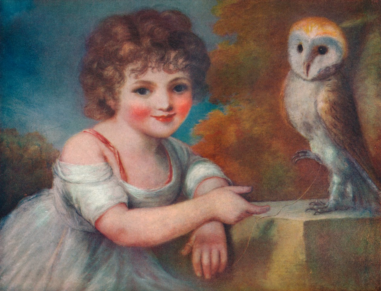 Porträtt av mästare Russell, 1799 av John Russell