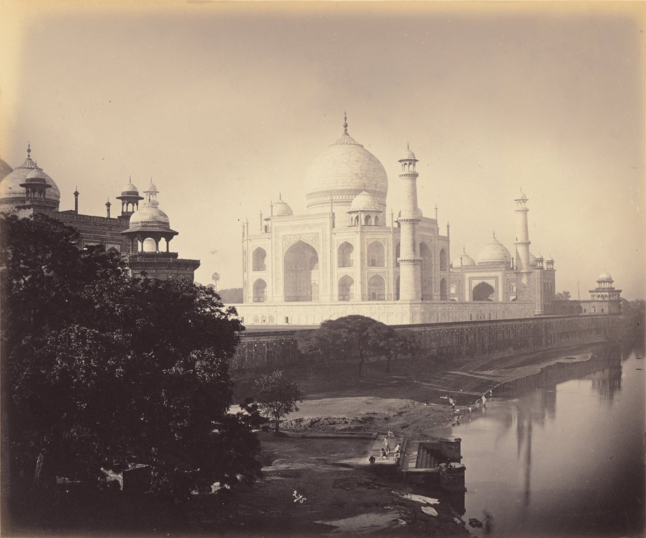 Taj Mahal, Agra, Indien av John Saché